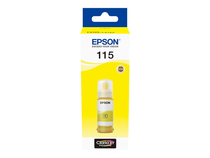 EPSON 115 EcoTank Yellow ink bottle, C13T07D44A