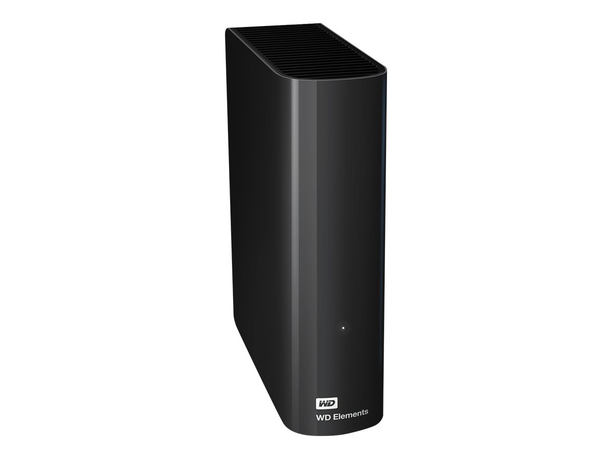 WD Elements external HDD USB 3.0 10TB, WDBWLG0100HBK-EESN
