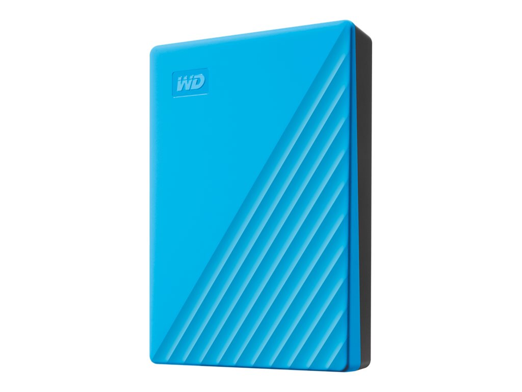 WD My Passport 4TB portable HDD Blue, WDBPKJ0040BBL-WESN