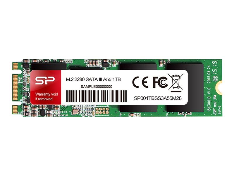 SILICON POWER SSD A55 256GB M.2 SATA, SP256GBSS3A55M28