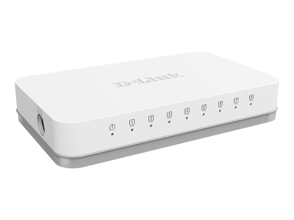 D-LINK GO-SW-8G/E 8-Port Gigabit Switch, GO-SW-8G/E