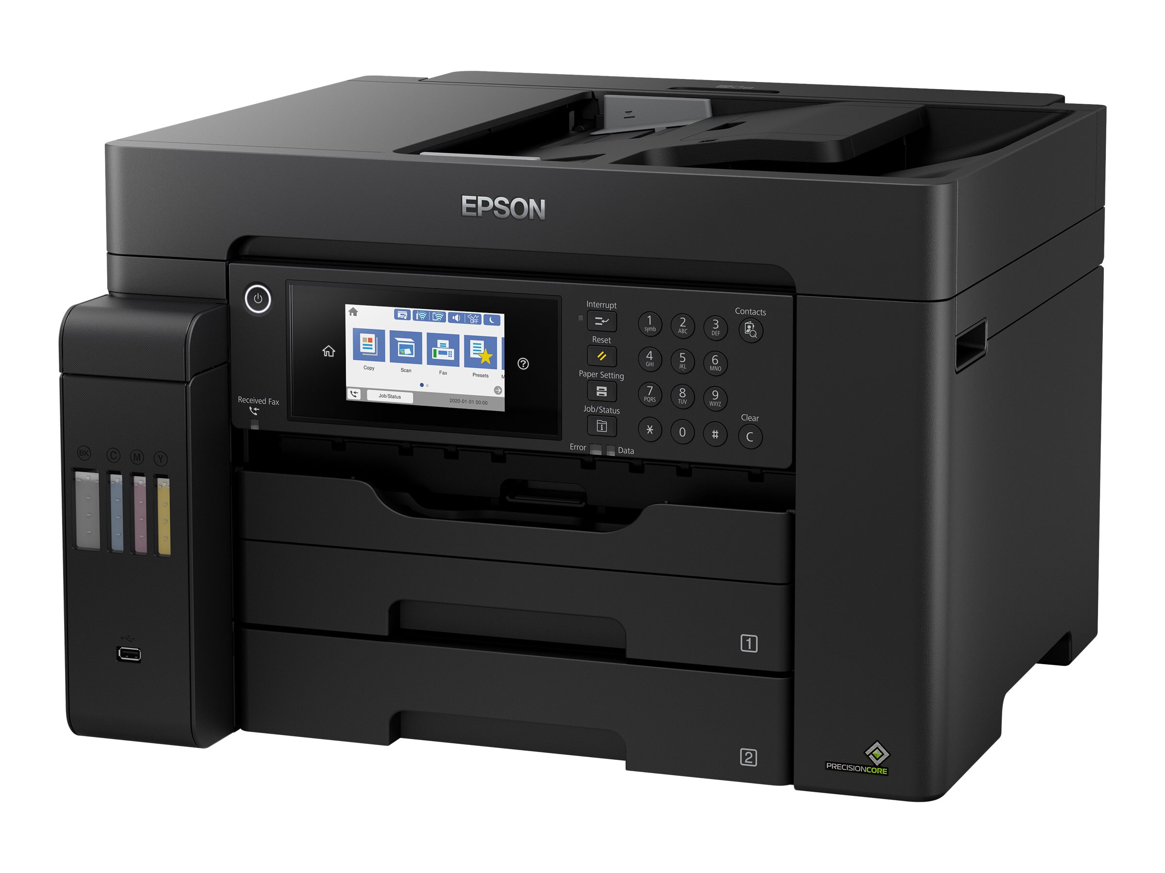 Epson L15150, A3+, EcoTank ITS, 4-u-1, Office, Tinte 112, C11CH72402