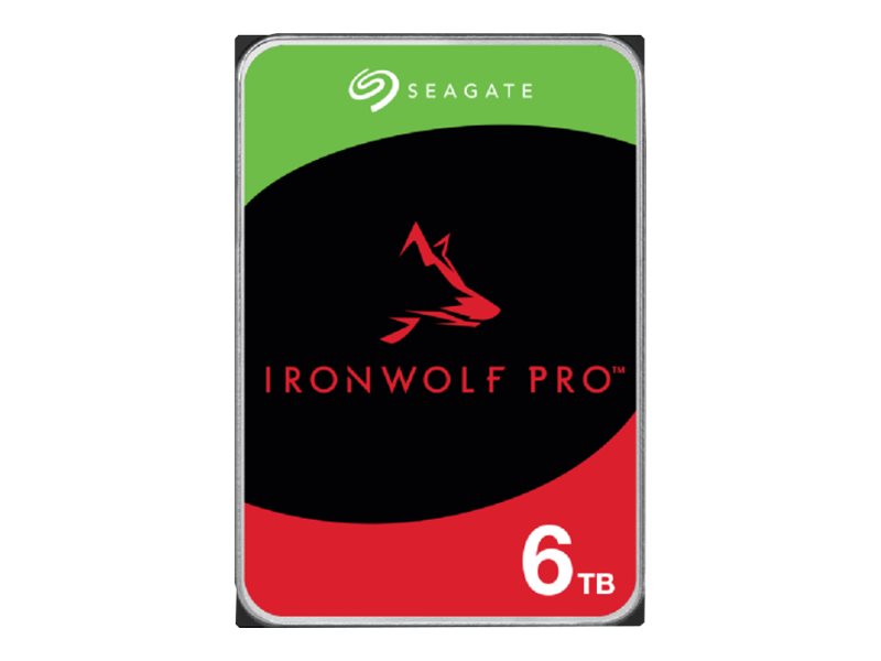 SEAGATE Ironwolf PRO NAS HDD 6TB SATA, ST6000NT001