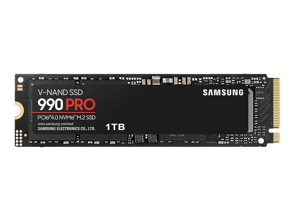 SAMSUNG 990 PRO SSD 1TB M.2 NVMe PCIe, MZ-V9P1T0BW