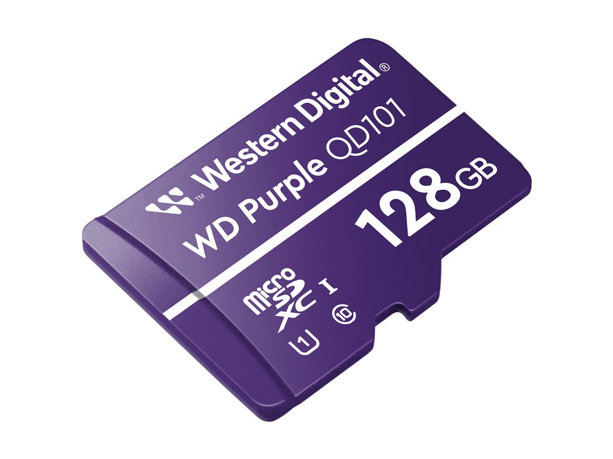 WD Purple 128GB SC QD101 microSD, WDD128G1P0C