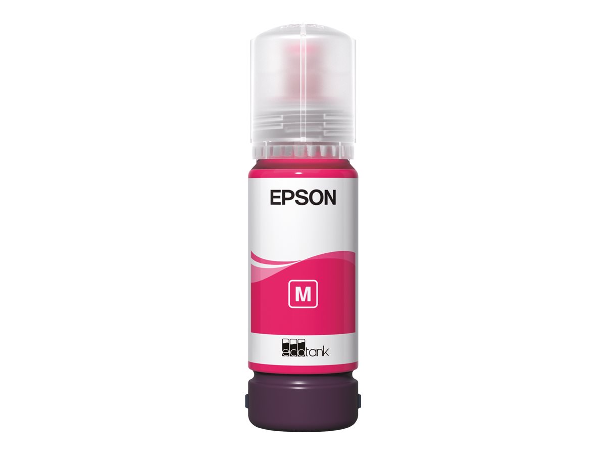 EPSON 108 EcoTank Magenta Ink Bottle, C13T09C34A