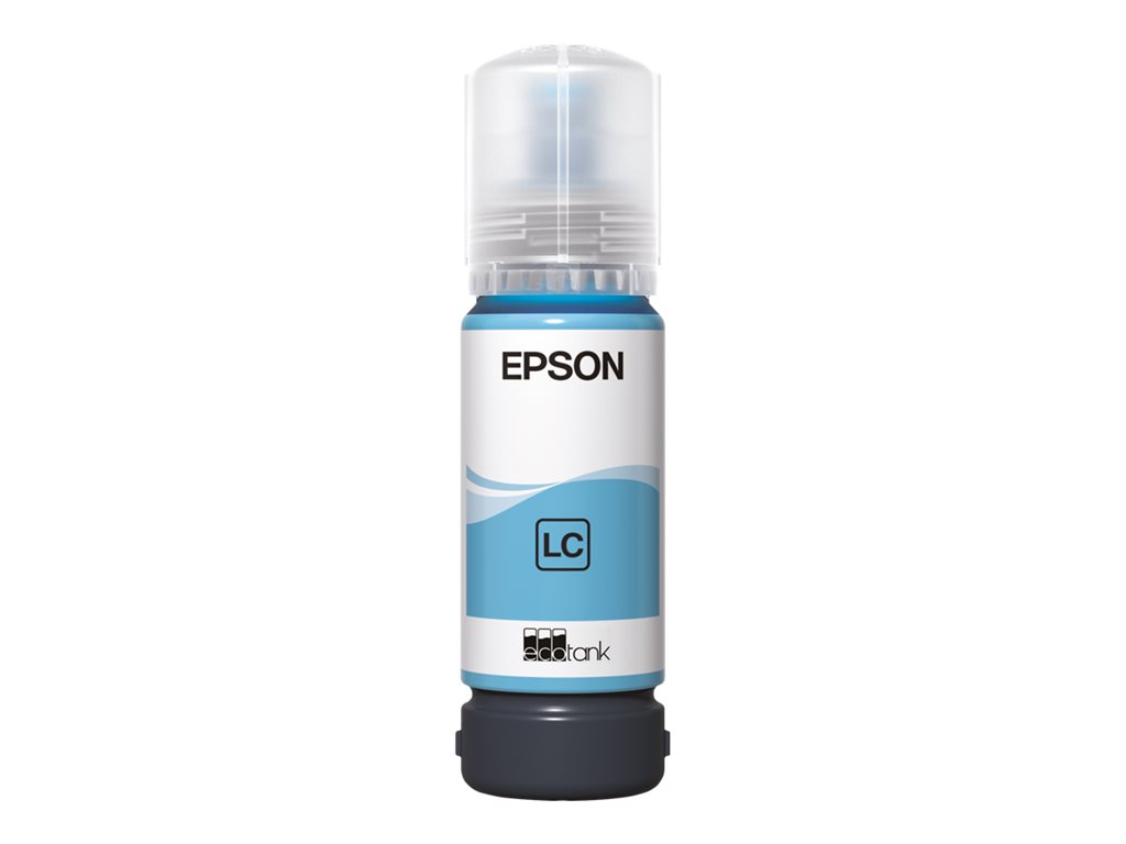 EPSON 108 EcoTank Light Cyan Ink Bottle, C13T09C54A