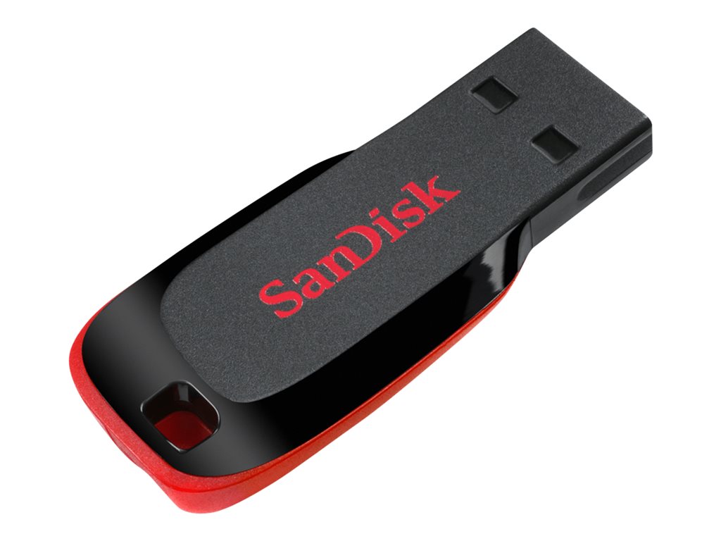 SANDISK Cruzer Blade 64GB USB 2.0 Flash, SDCZ50-064G-B35