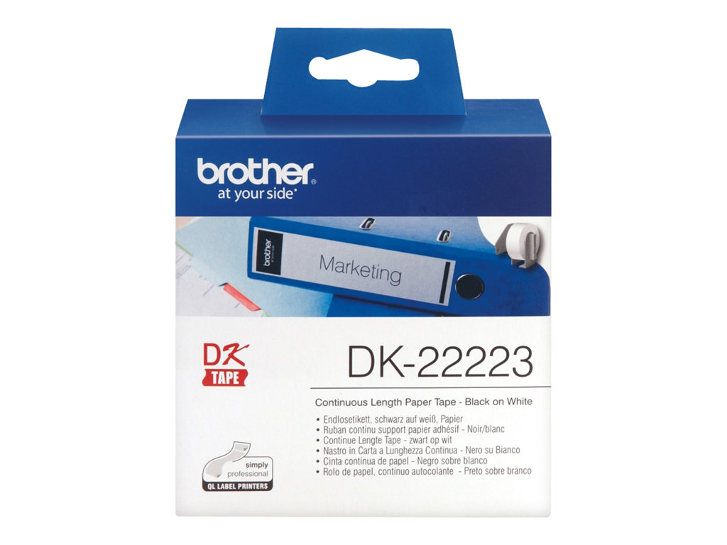 BROTHER DK22223 CONTINUOUS PAPER TAPE, DK22223