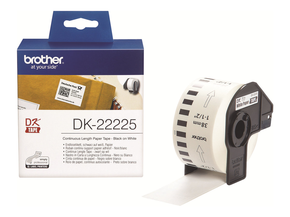 BROTHER DK22225 CONTINUOUS PAPER TAPE, DK22225