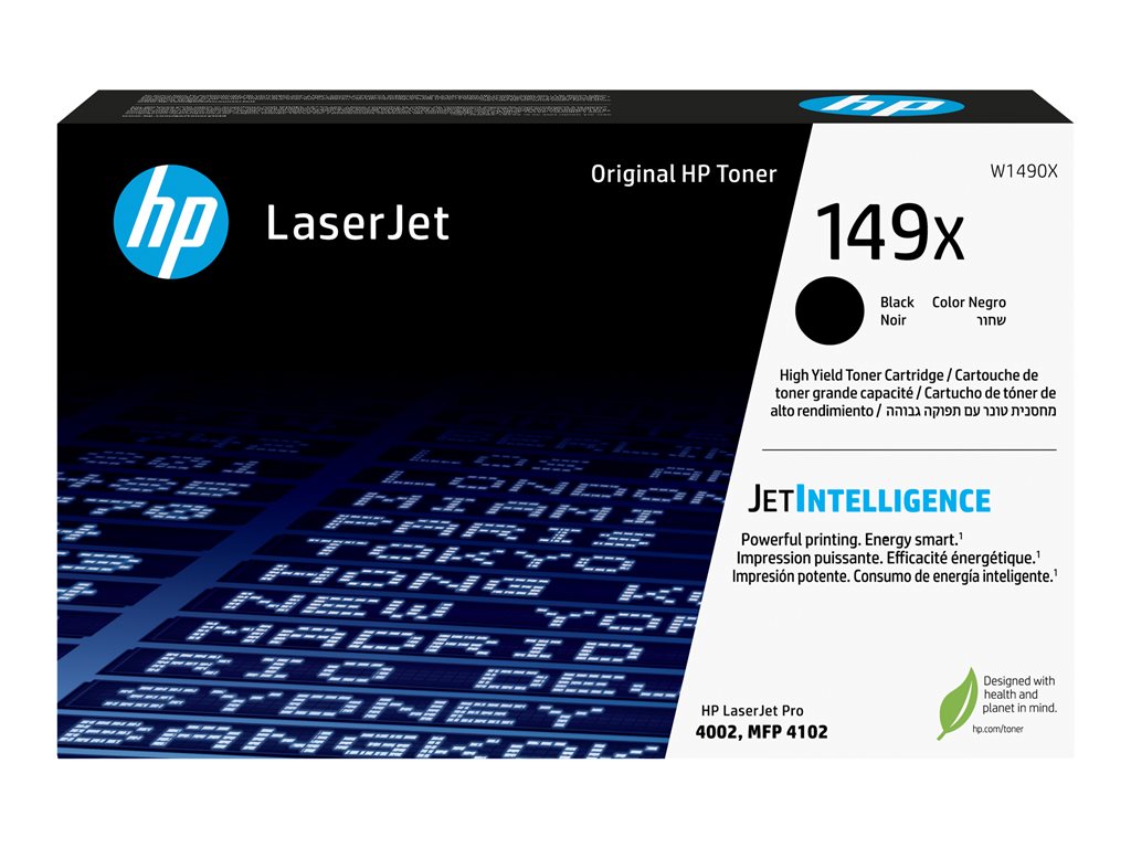 HP 149X High Yield Black Org LJ Toner, W1490X
