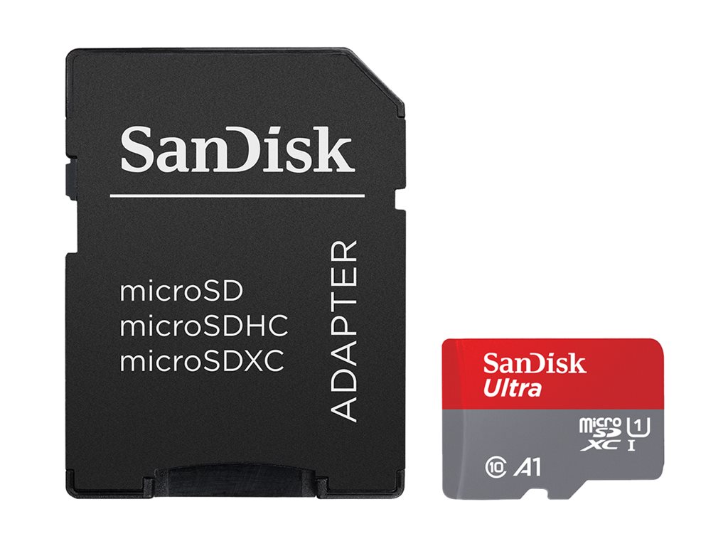 SANDISK Ultra microSDXC 512GB + Adapter, SDSQUAC-512G-GN6MA