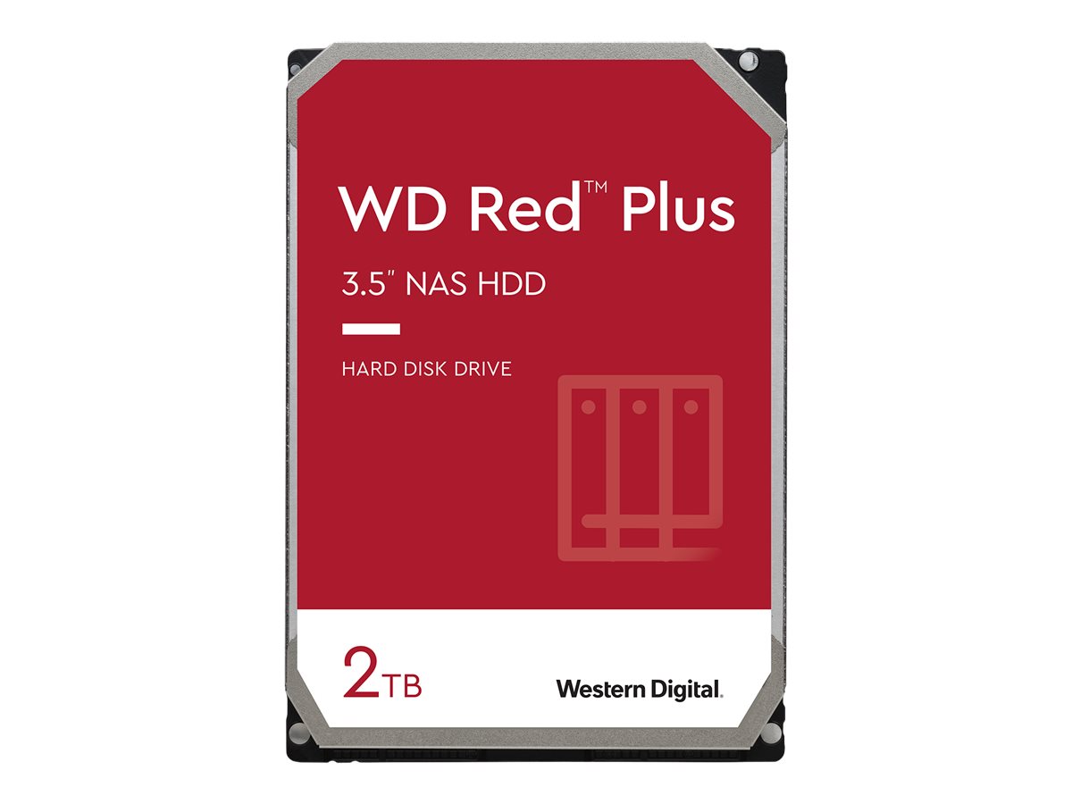 WD Red Plus 2TB SATA 6Gb/s 3.5i HDD, WD20EFPX