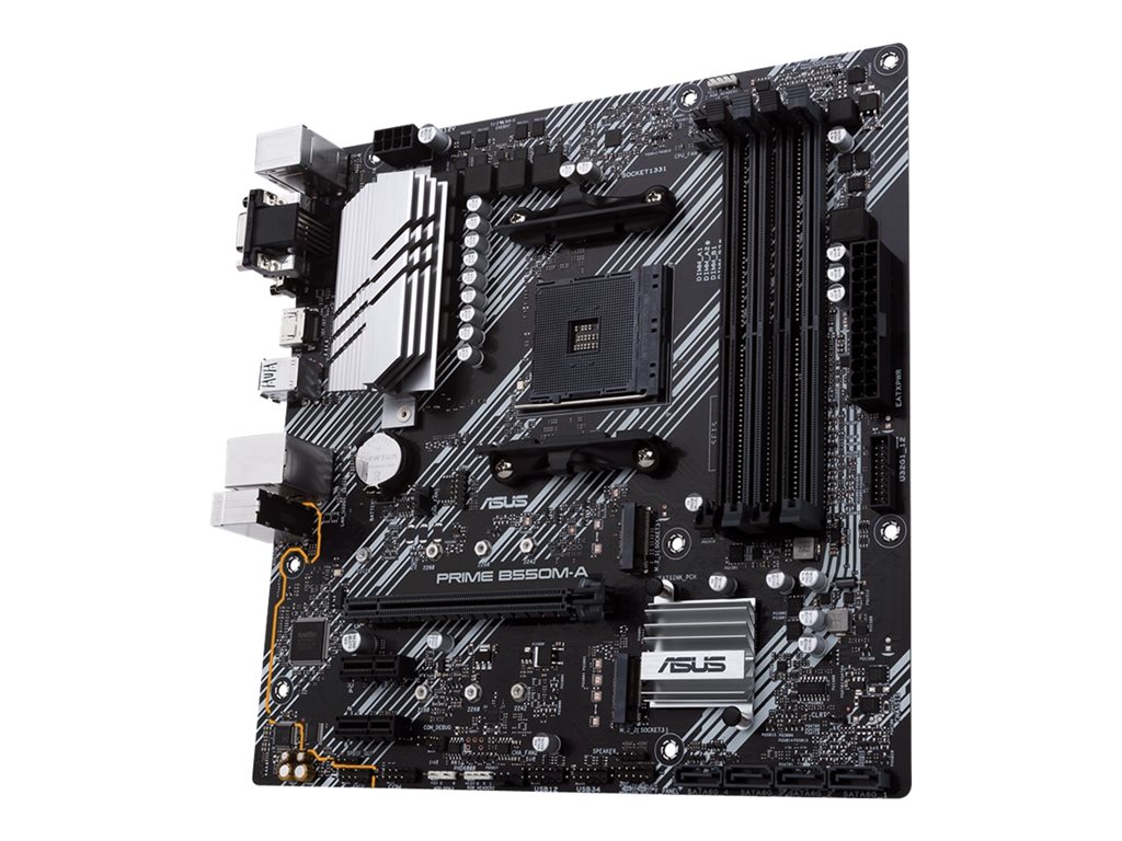 ASUS PRIME B550M-A AM4 DDR4 mATX MB, PRIME B550M-A