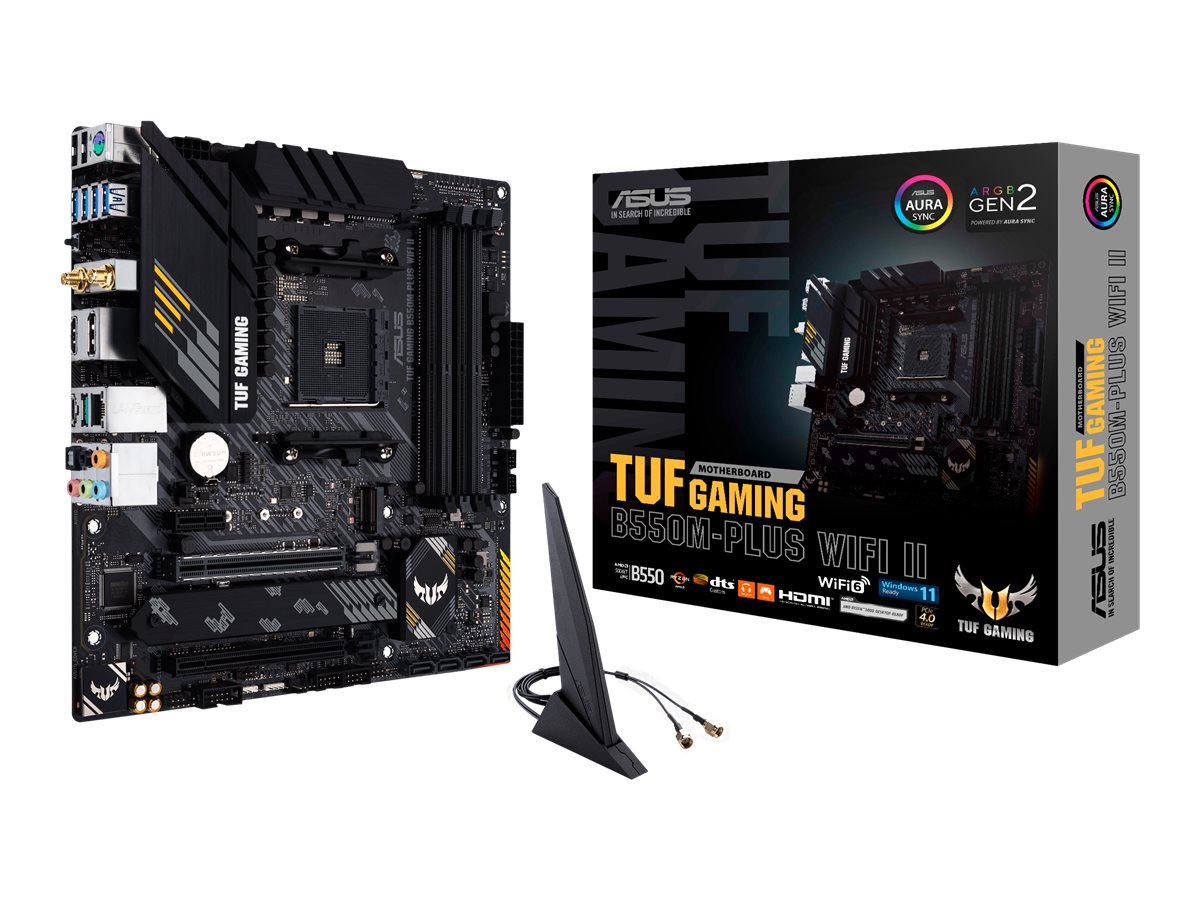 ASUS TUF GAMING B550M-PLUS WIFI II, TUF GAMING B550M-PLUS WIFI II