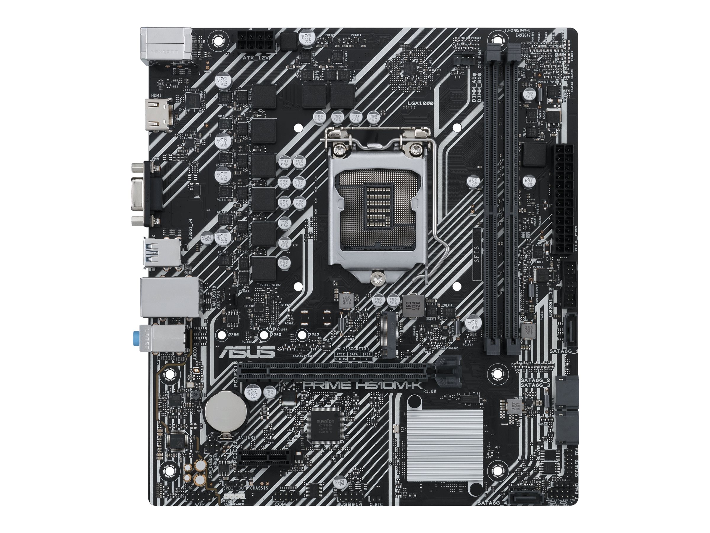 ASUS PRIME H510M-K R2.0 LGA1200, PRIME H510M-K R2.0