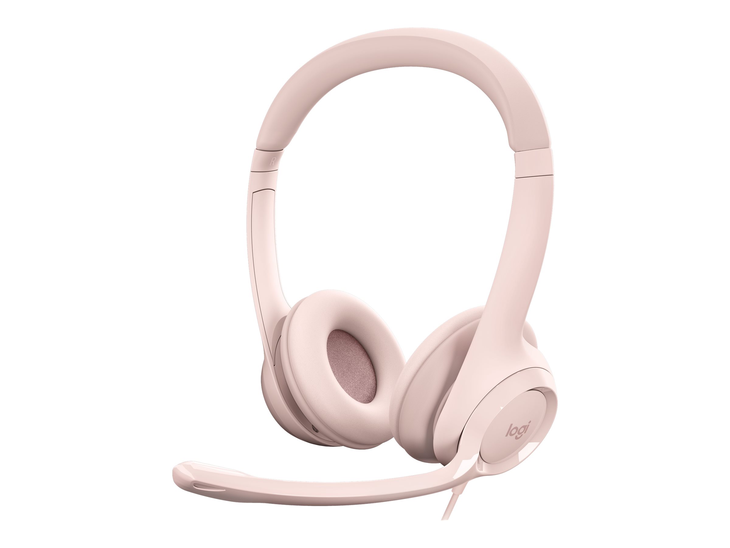 LOGI H390 USB Computer Headset - ROSE, 981-001281