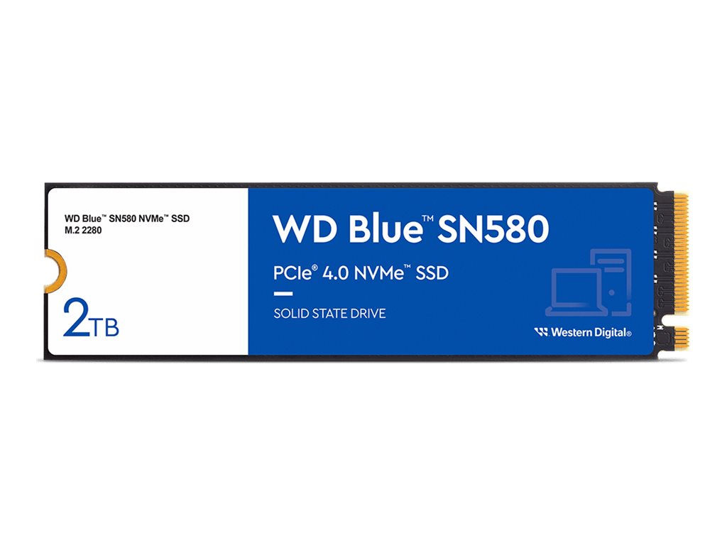 WD Blue SN580 NVMe SSD 2TB M.2, WDS200T3B0E