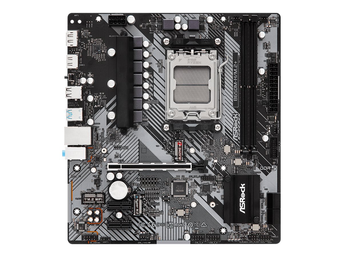 ASROCK B650M-H/M.2+ AM5 1xHDMI 1xDP, B650M-H/M.2+