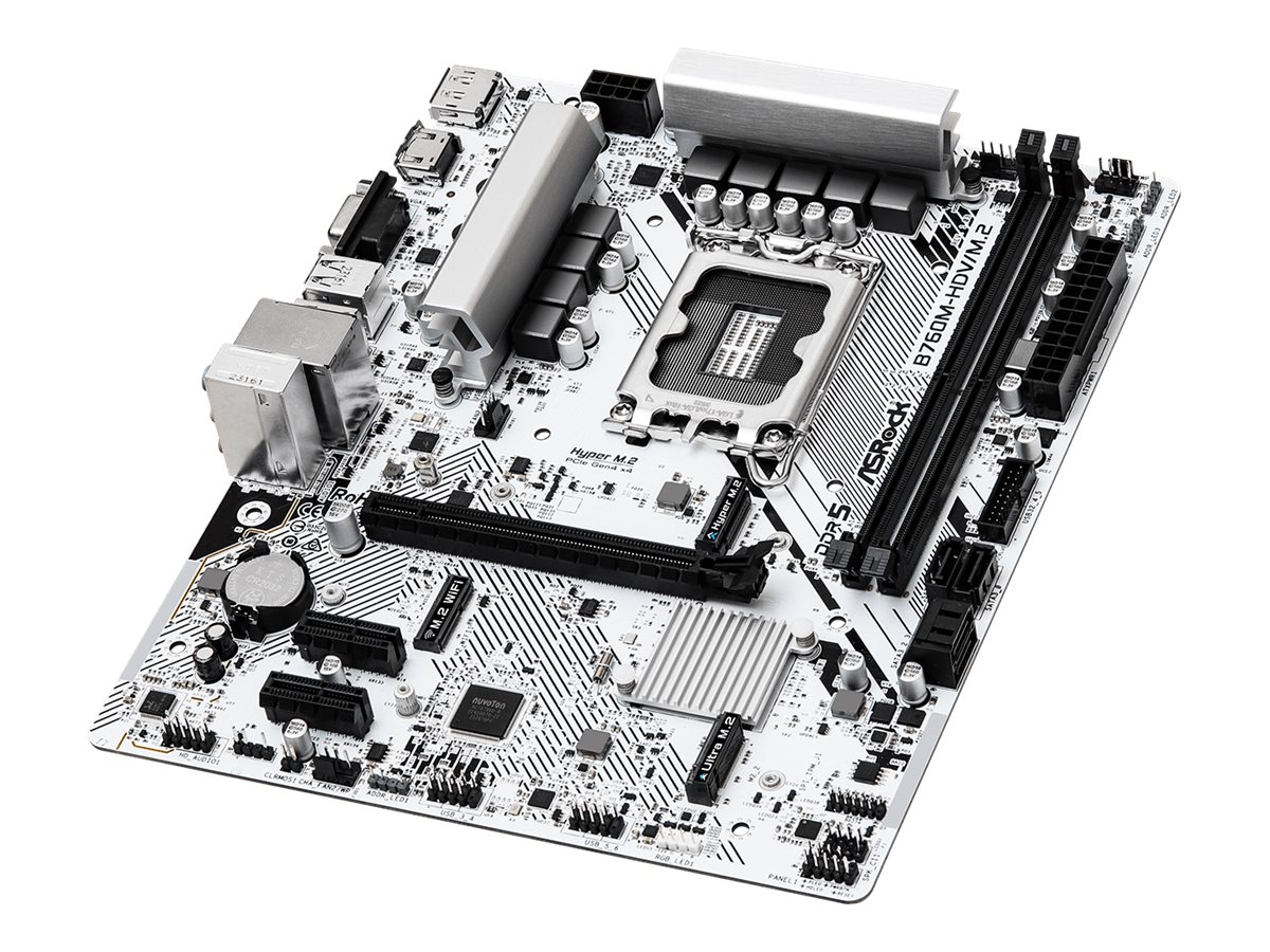 ASROCK B760M-HDV/M.2 mATX 2xDDR5 LGA1700, B760M-HDV/M.2