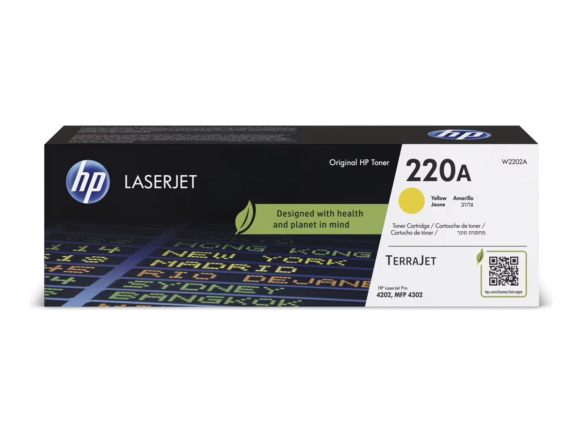 HP 220A Yellow Original LaserJet Toner, W2202A