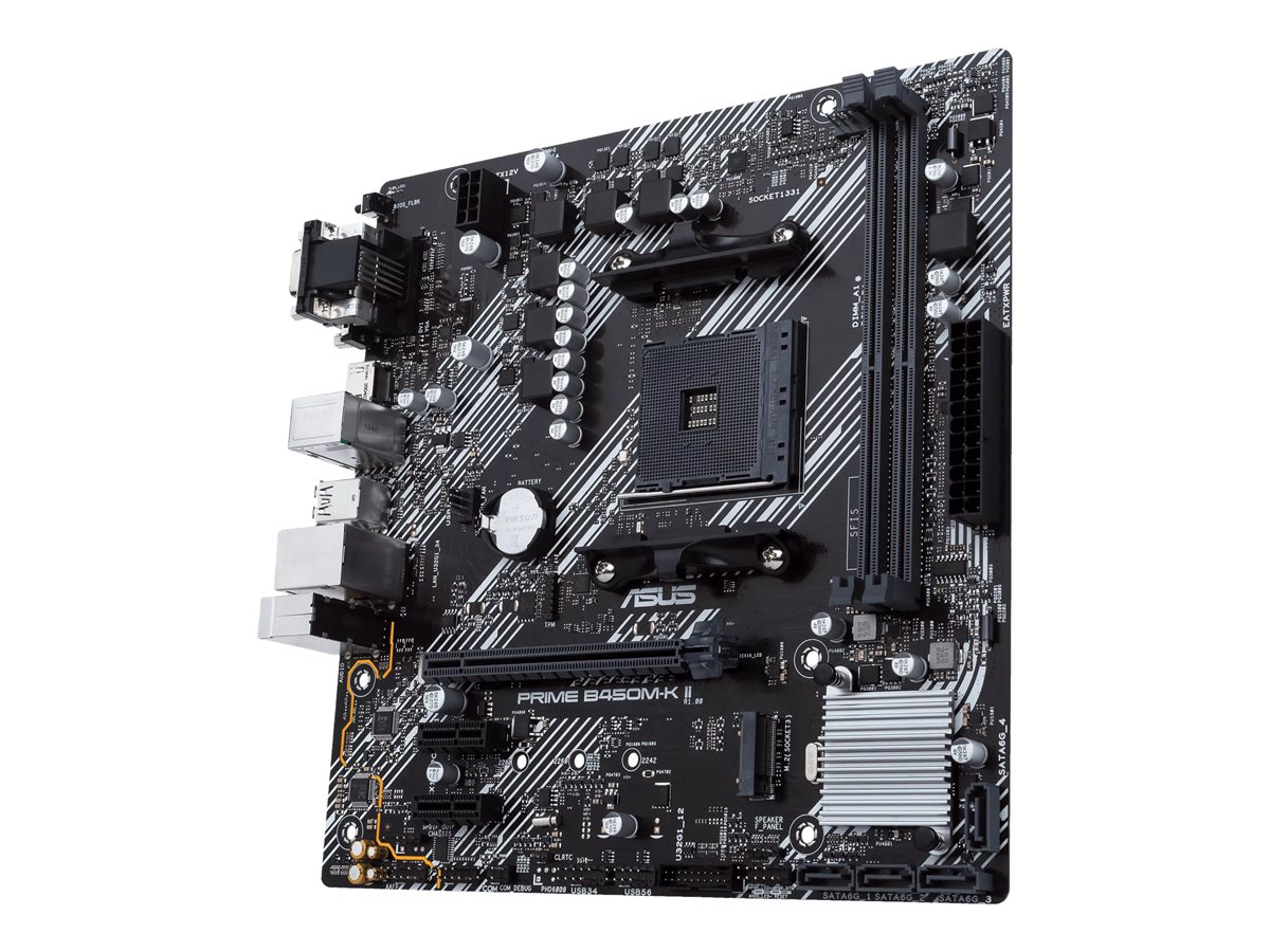 ASUS PRIME B450M-K II AM4 mATX, PRIME B450M-K II