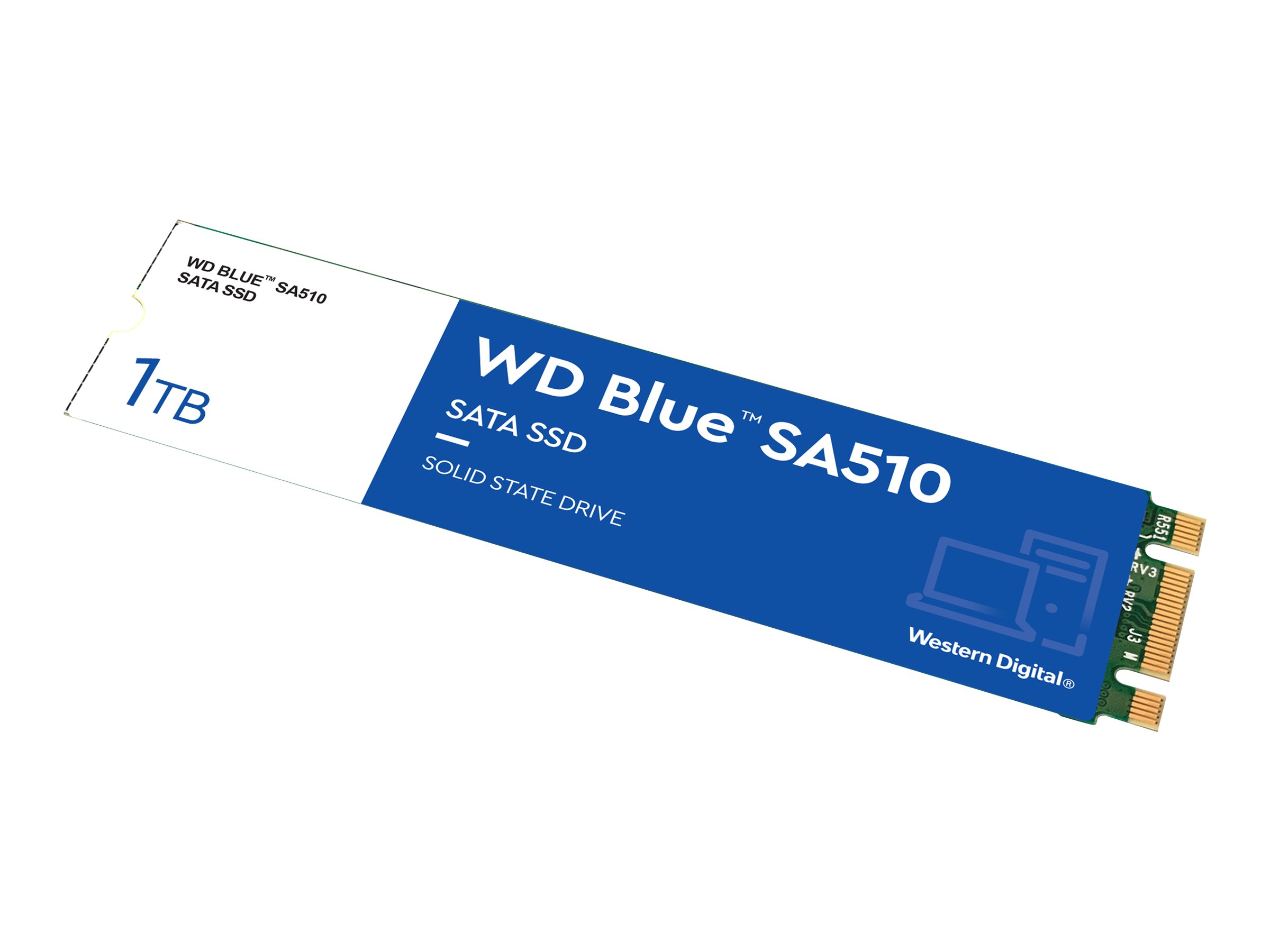 WD Blue SA510 SSD 1TB M.2 SATA III, WDS100T3B0B