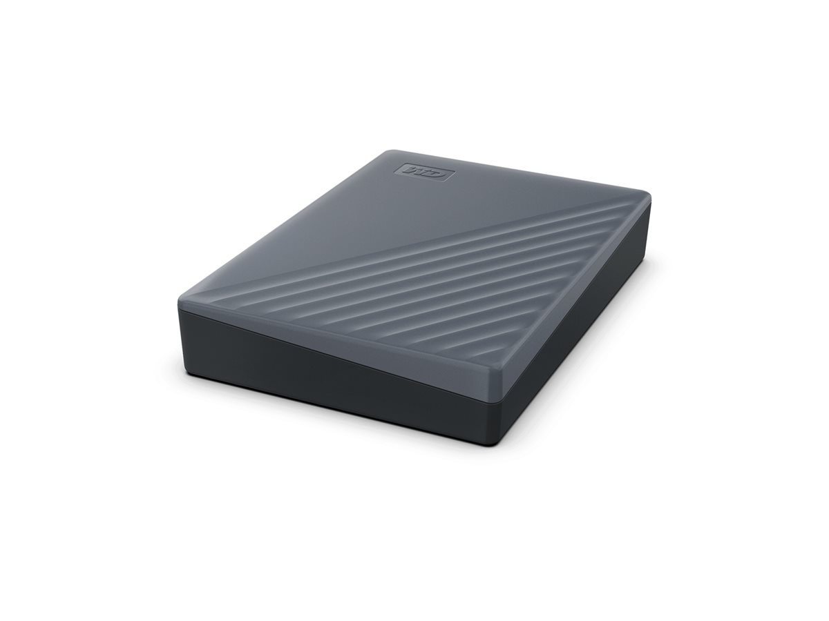 WD My Passport 4TB portable HDD Gray, WDBRMD0040BGY-WESN