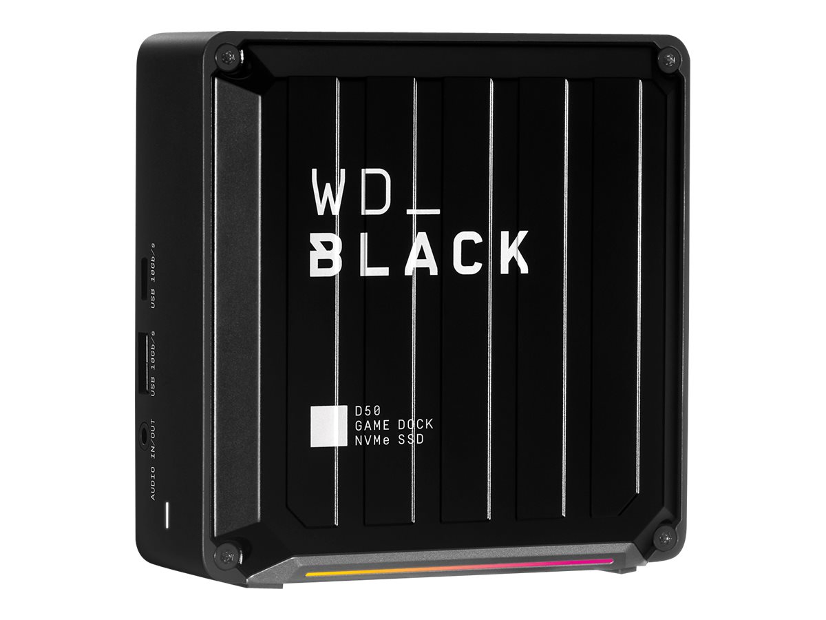 WD Black D50 Game Dock 2TB NVMe SSD, WDBA3U0020BBK-EESN