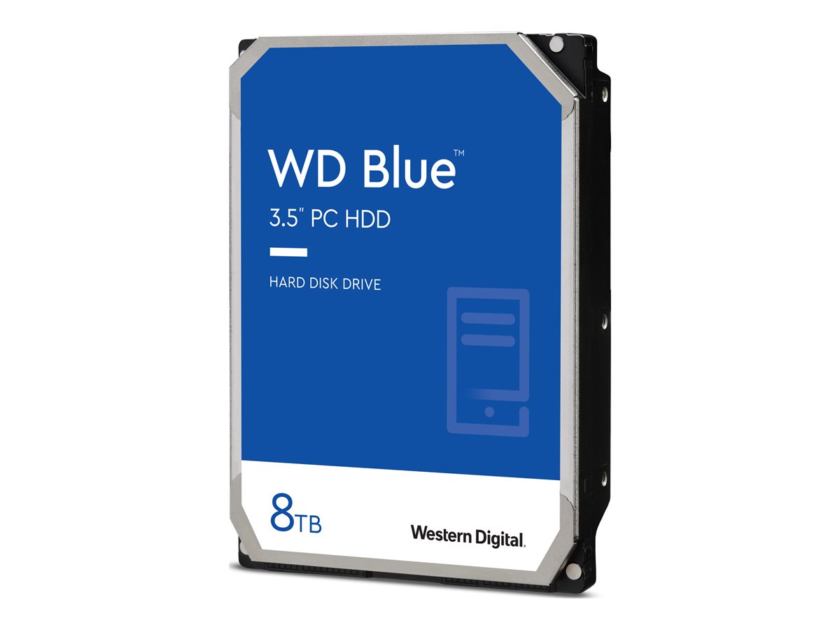 WD Blue 8TB SATA 6Gb/s HDD Desktop, WD80EAAZ