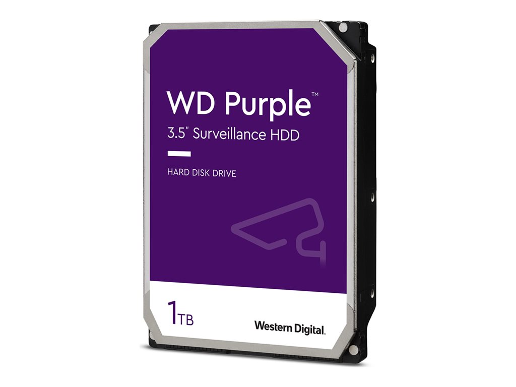 WD Purple 1TB SATA 6Gb/s HDD 3.5in, WD11PURZ