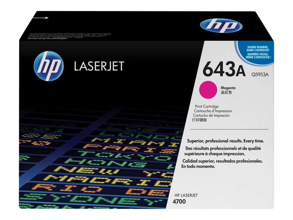 HP Toner magenta Color Laserjet 4700, Q5953A