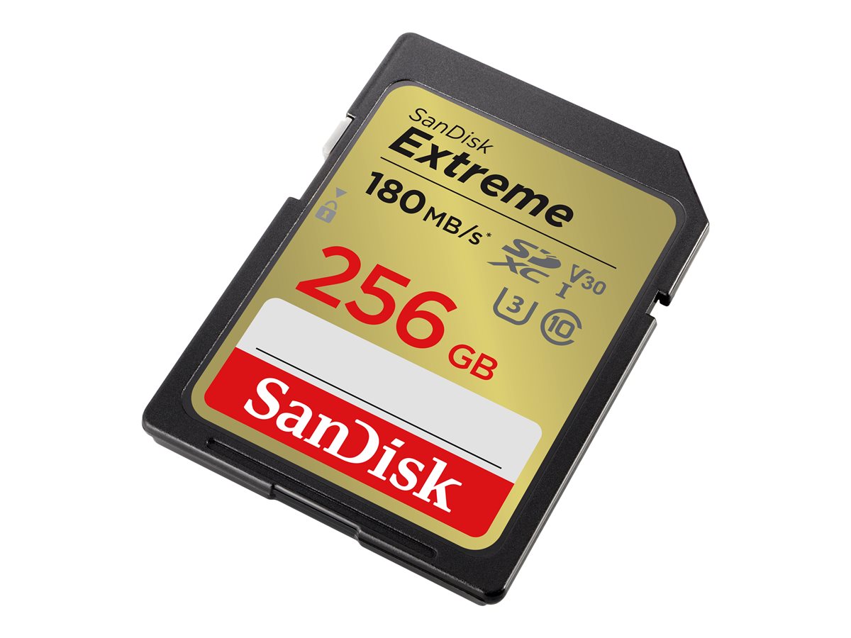 SANDISK Extreme SDXC 256GB, SDSDXVV-256G-GNCIN
