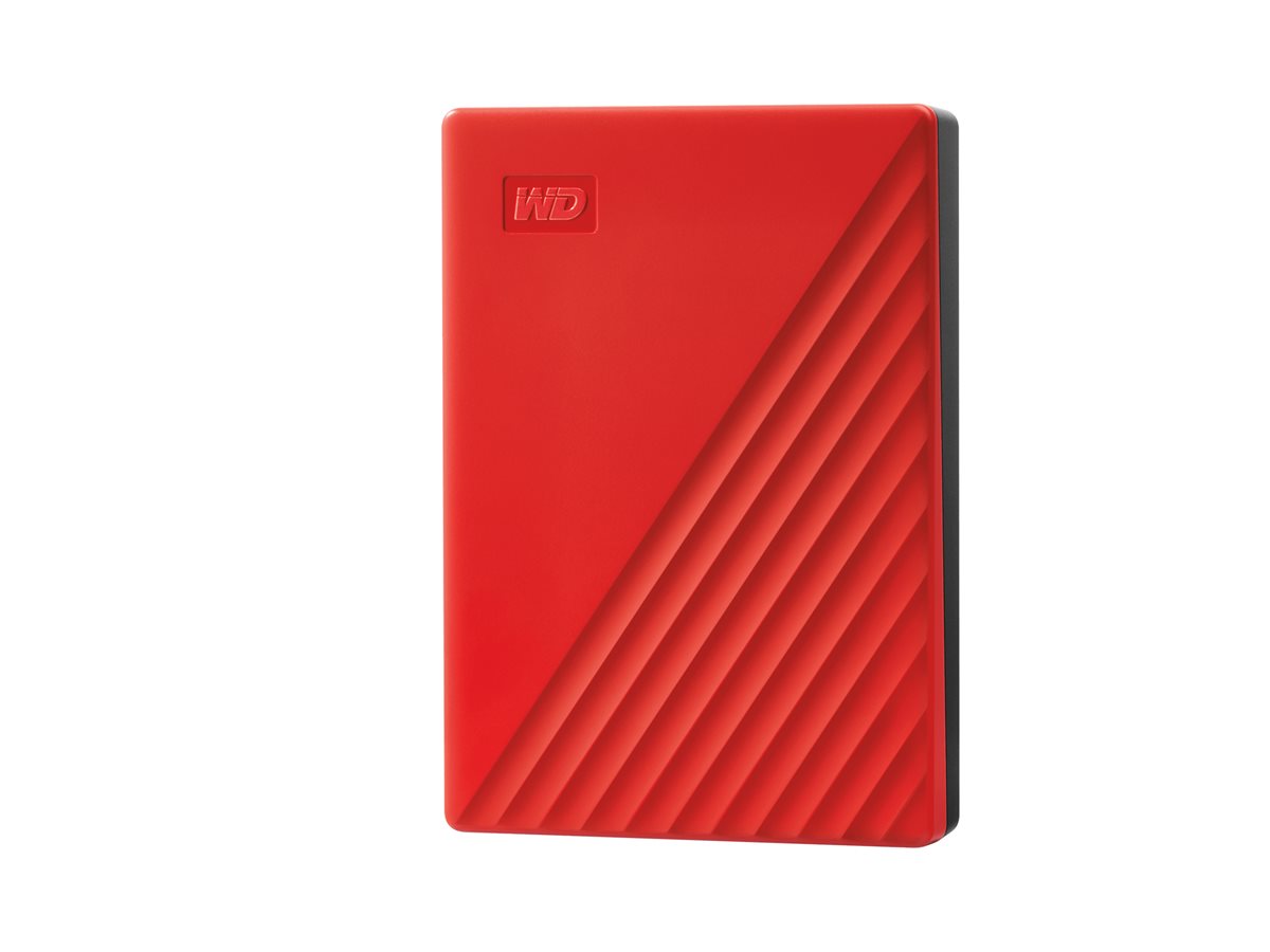 WD My Passport 6TB portable HDD Red, WDBR9S0060BRD-WESN