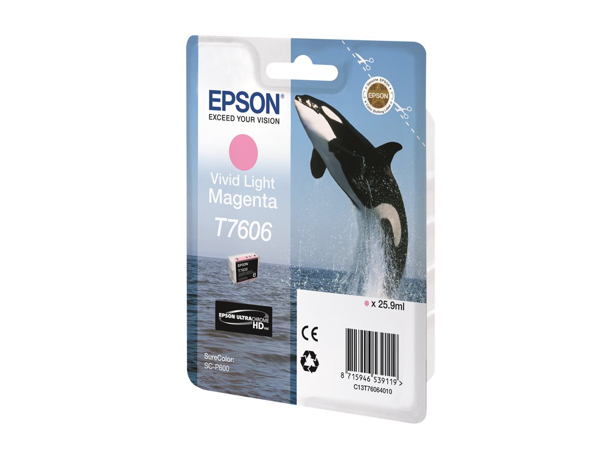 EPSON T7606 Viv Light Magenta, C13T76064N10