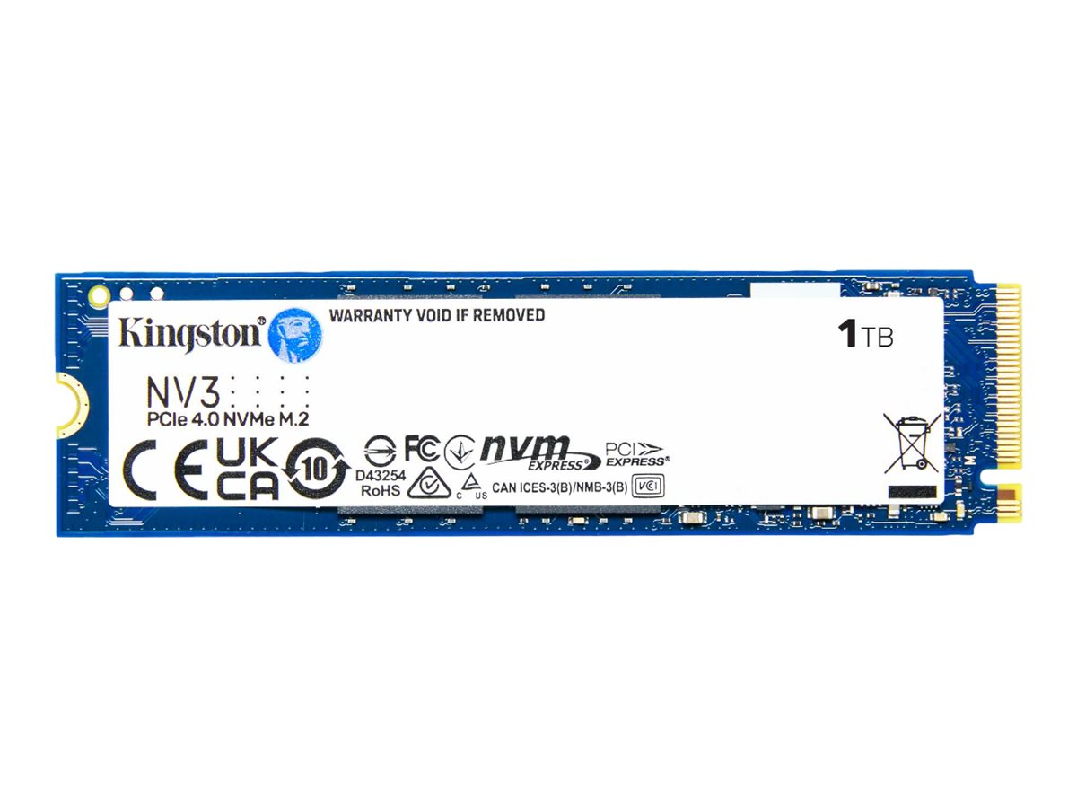 KINGSTON 1000G NV3 M.2 2280 PCIe 4.0 SSD, SNV3S/1000G