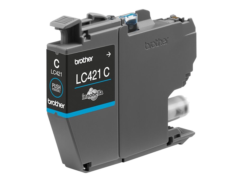 BROTHER 200-page Cyan ink cartridge, LC421C