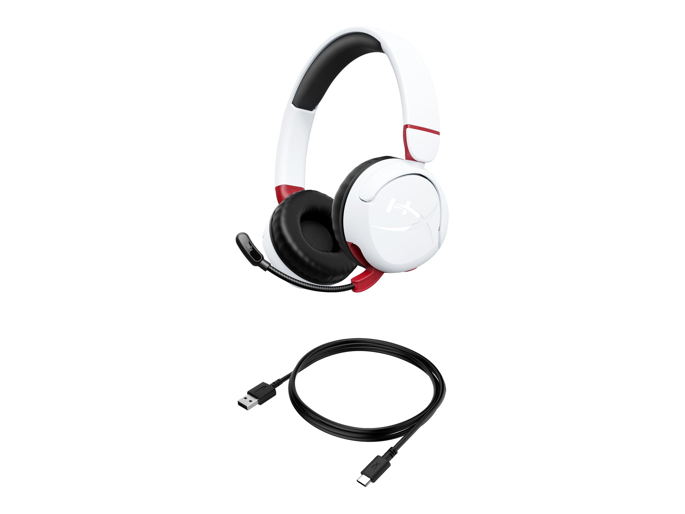 HP HyperX Cloud Mini Wrless WHT Headset, 7G8F2AA
