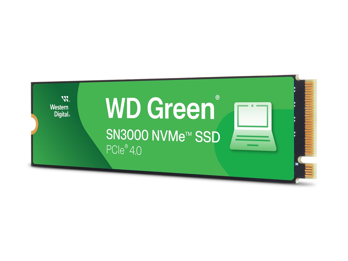 WD Green SN3000 NVMe SSD 500GB M.2 2280, WDS500G4G0E-00CPS0