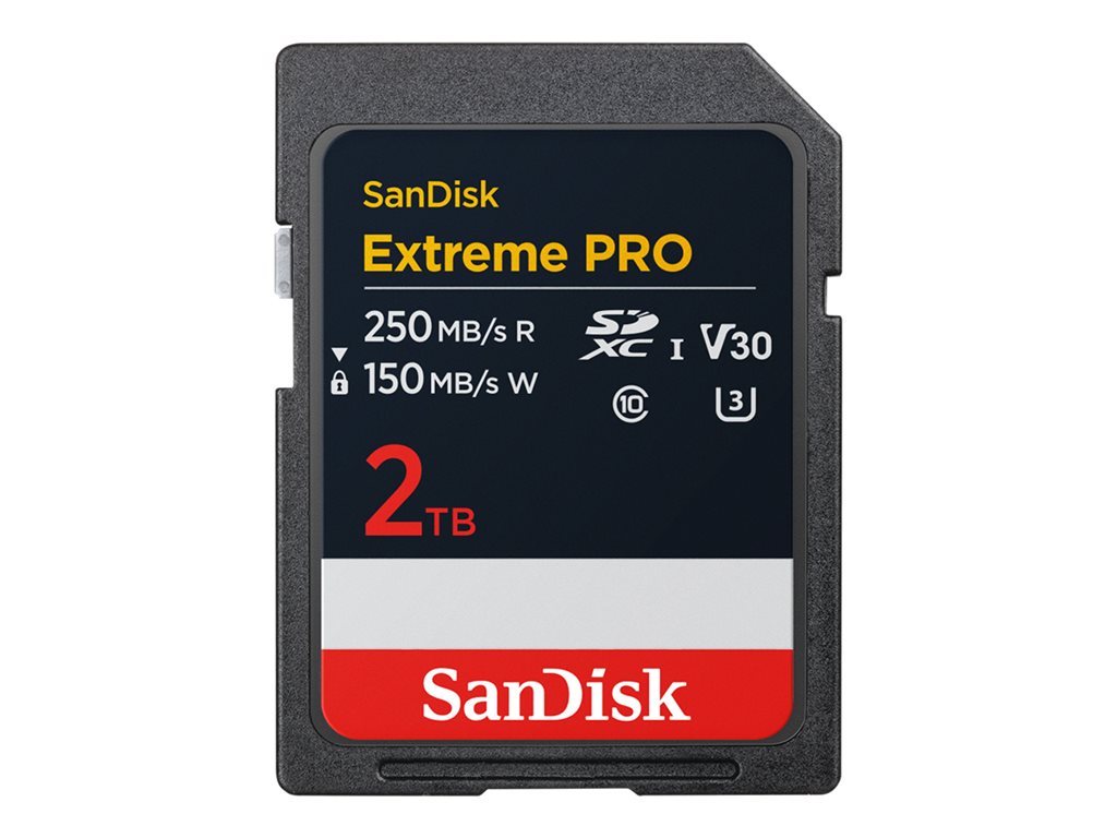 SANDISK Extreme PRO SDXC UHS-I Card 2TB, SDSDXXD-2T00-GN4IN