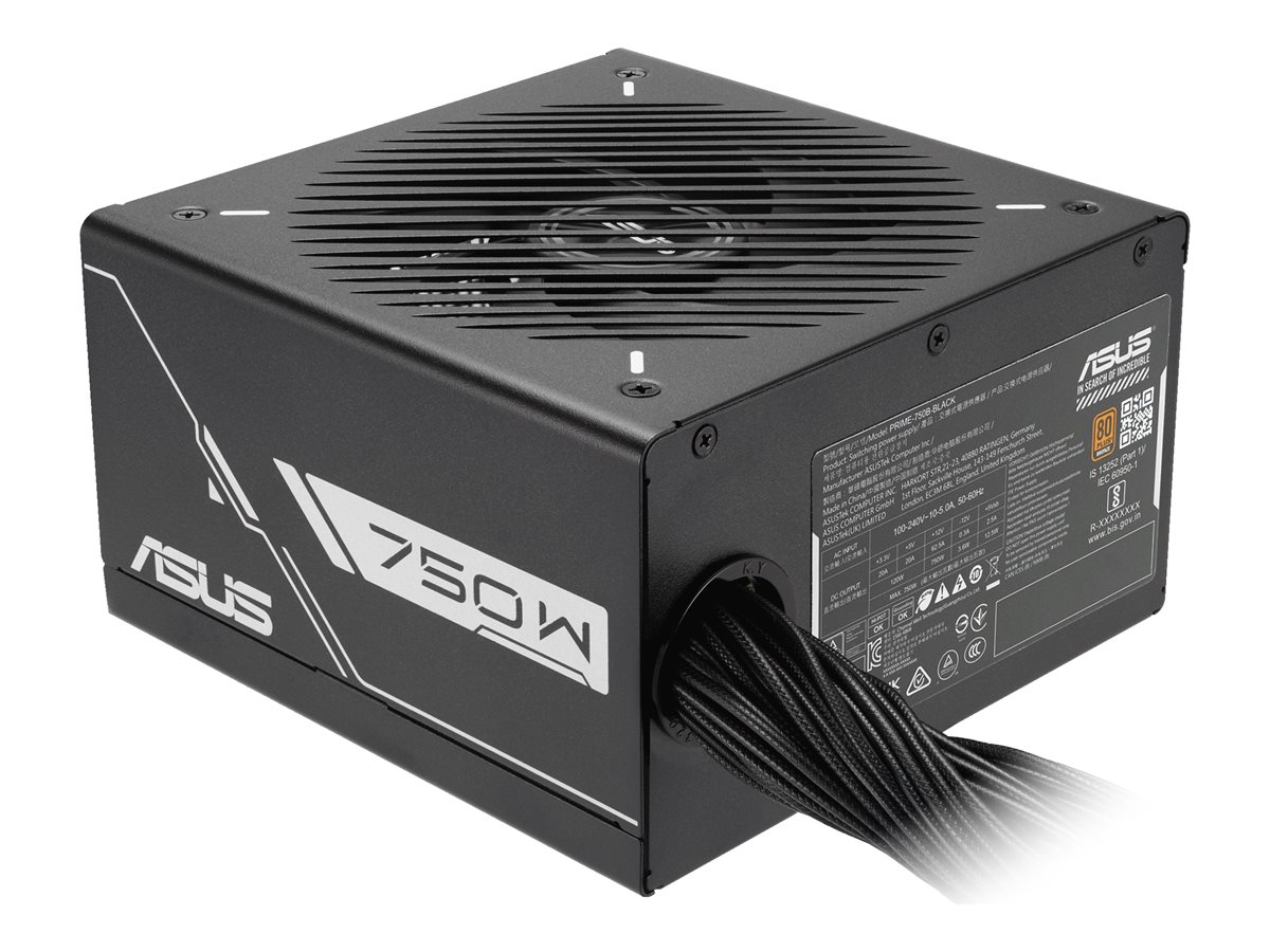 ASUS Prime 750W PSU Bronze, PRIME-750B-BLACK