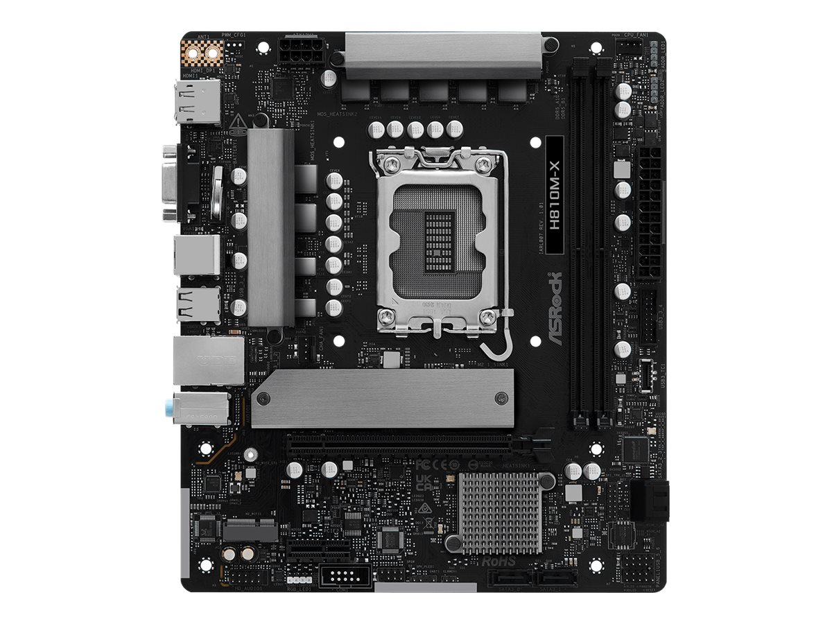 ASROCK H810M-X LGA1851 1xHDMI 1xDP 1xD-S, H810M-X