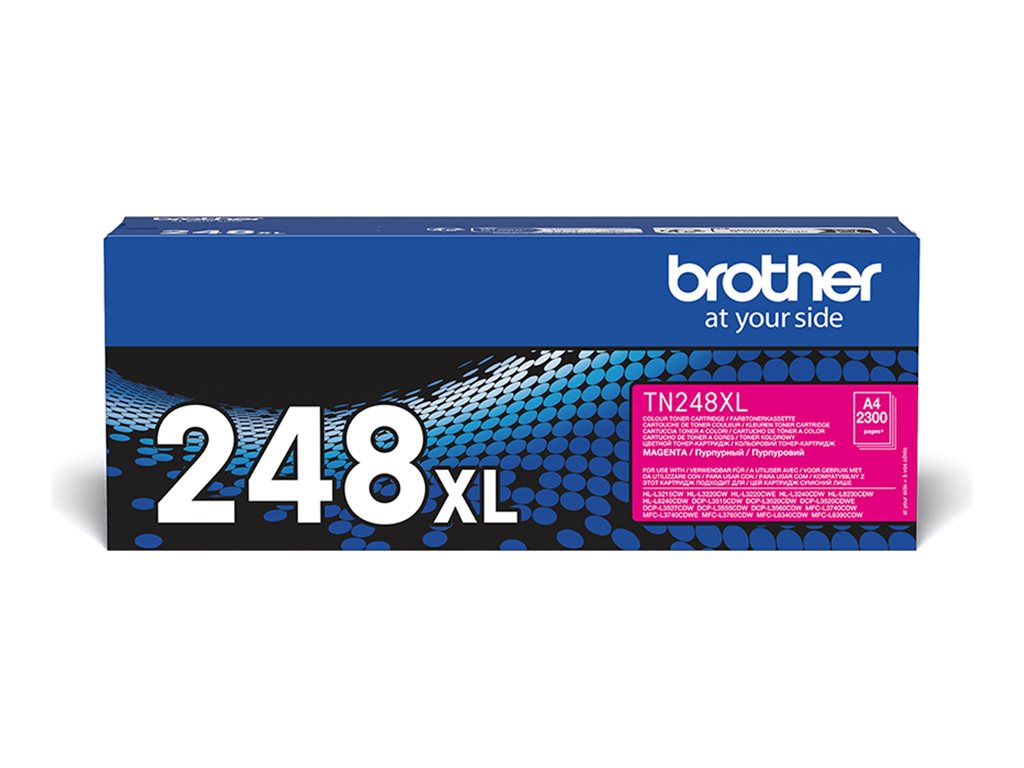 BROTHER TN248XLM Magenta Toner Cartridge, TN248XLM