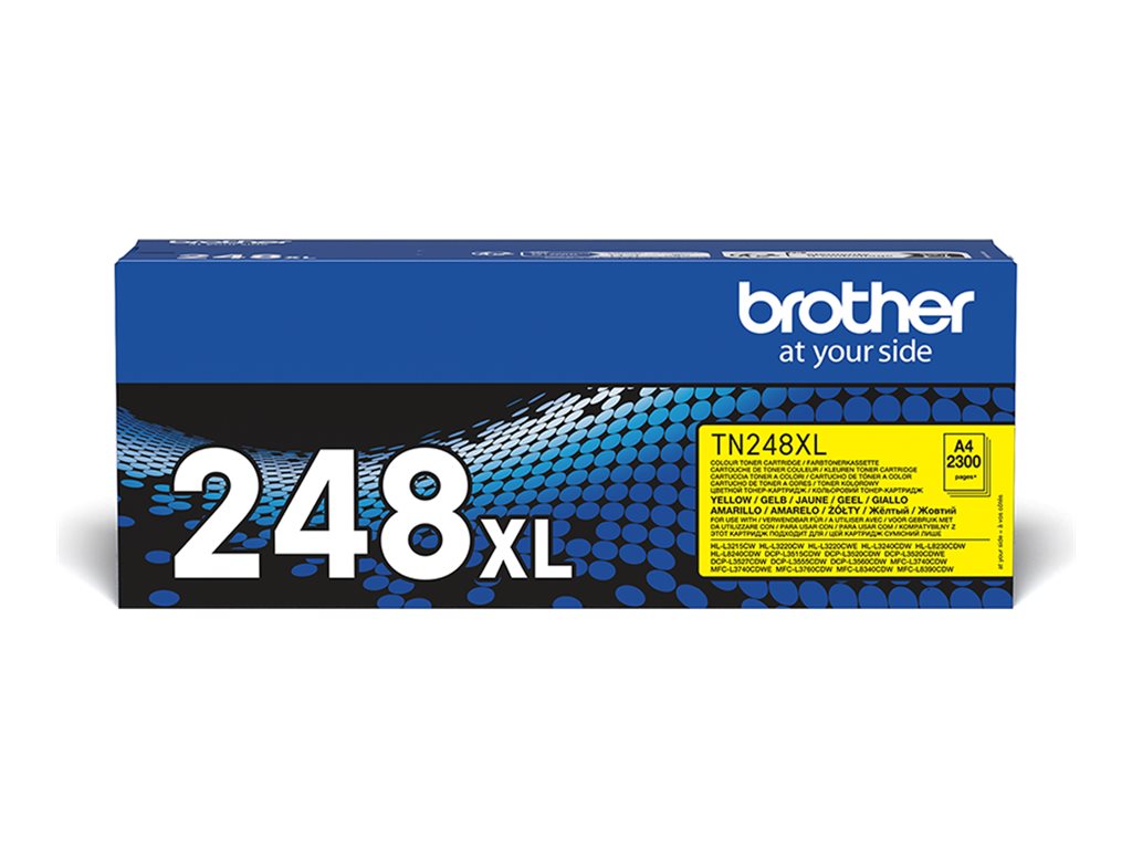 BROTHER TN248XLY Yellow Toner Cartridge, TN248XLY