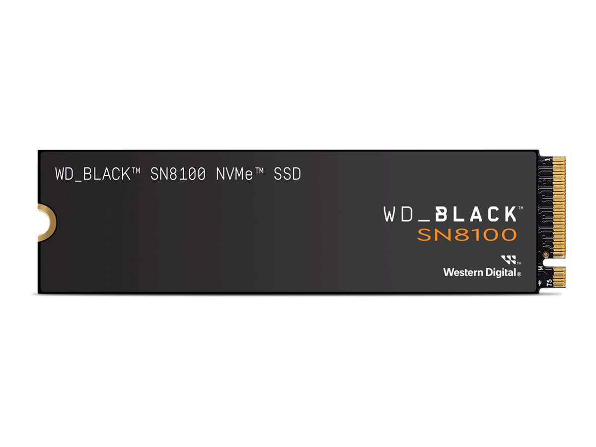 WD Black 1TB SN8100 PCIe 5.0x4 NVMe M.2, WDS100T1X0M-00CMT0