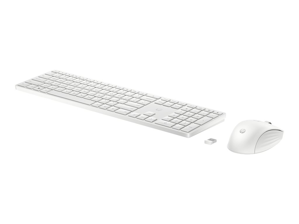 HP 650 Wrls KBD and Mouse Combo White, 4R016AA#BED