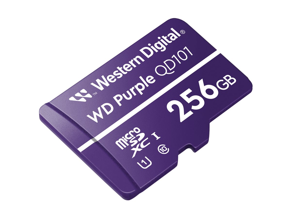 WD Purple 256GB SC QD101 microSD, WDD256G1P0C-85AEL0