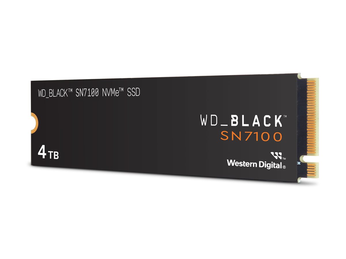 WD Black SN7100 NVMe SSD 4TB M.2 2280, WDS400T4X0E-00CJA0