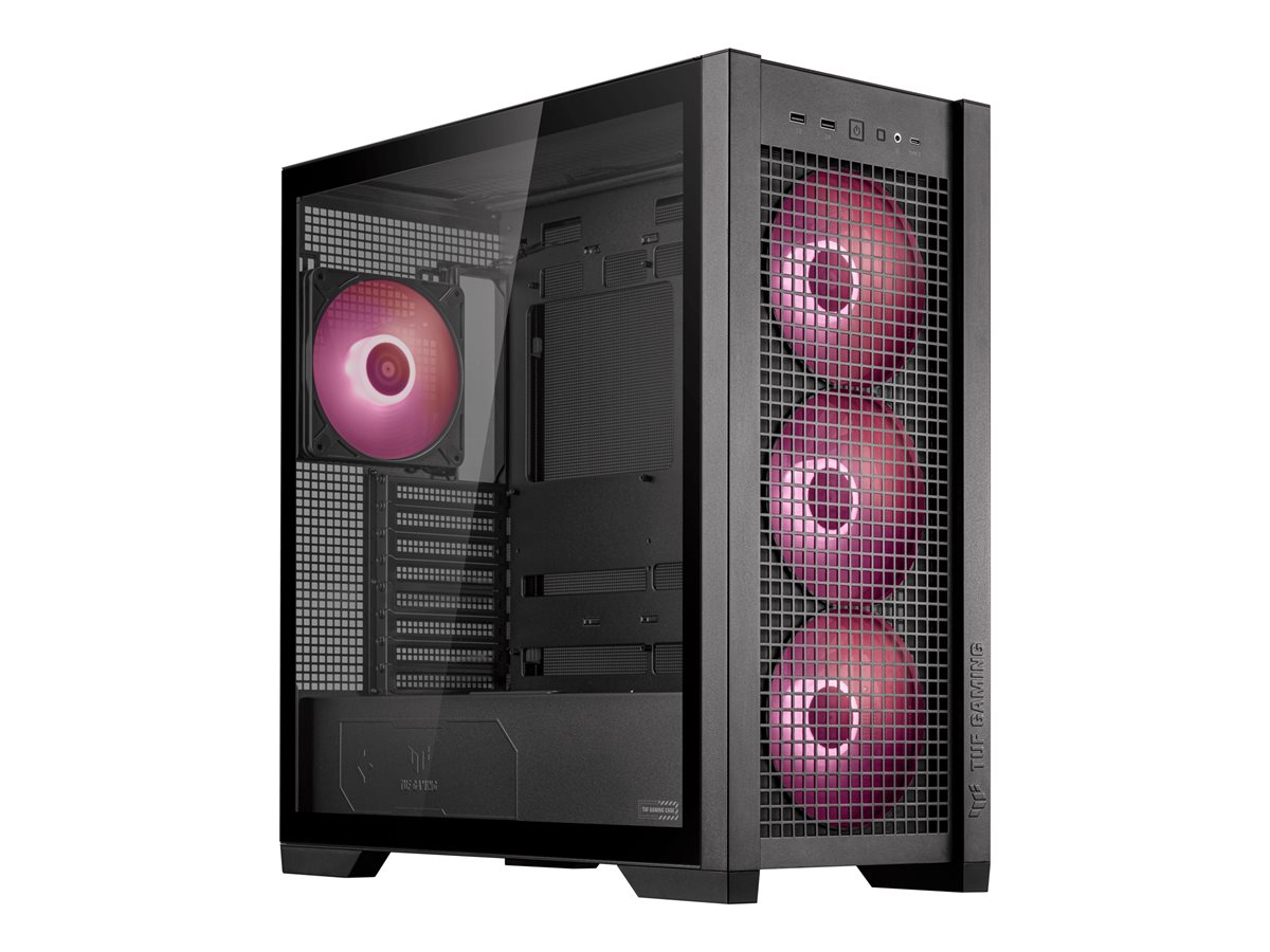 ASUS TUF GAMING GT302 TG ARGB BLACK mATX, TUF GAMING GT302 TG ARGB BLACK