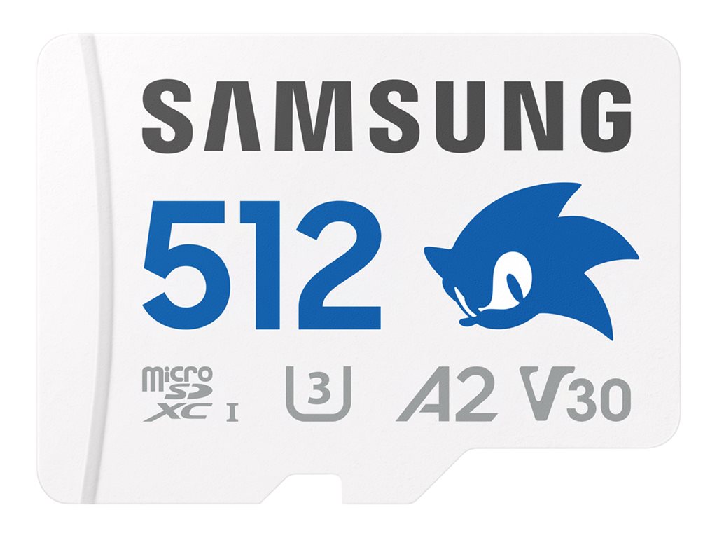 SAMSUNG SONIC microSD 512GB+SD-Adapter, MB-MD512SA/LC1